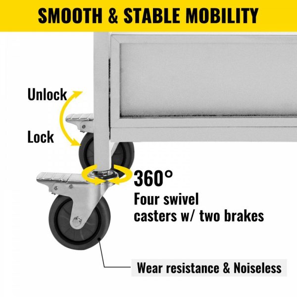 Book Cart Library Cart 200 lbs Capacity with V-Shaped Shelves in Black White |   Carts & Trucks Carts & Trucks Carts & Trucks