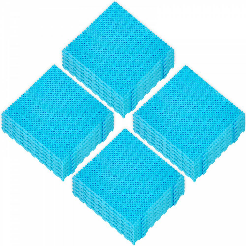 Drainage Tiles Interlocking 25 Pack Blue, Outdoor Modular Interlocking Deck Tile 11.8×11.8×0.5 Inches, Dry Deck Tiles for Pool Shower Sauna Bathroom Deck Patio Garage Blue |   Interlocking Rubber Tiles Building & Construction Blue