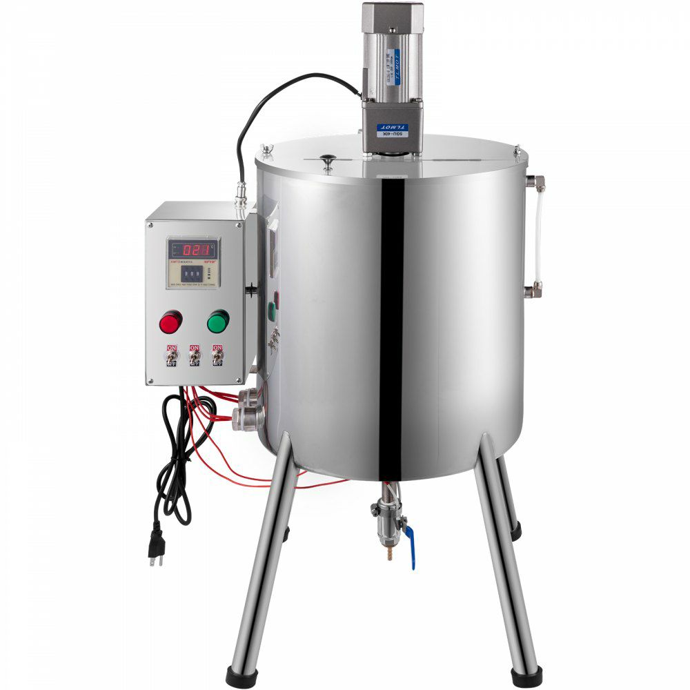 Heating Mixing Filling Machine, 15L/4 Gal Lipstick Filling Machine, 35W Lipstick Filler, Heating and Stirring Filling Machine with Stirrer for Cosmetics, Drink, Lipstick, Wax and Nail Polish  |   Filling & Sealing Machine Filling & Sealing Machine Filling & Sealing Machine