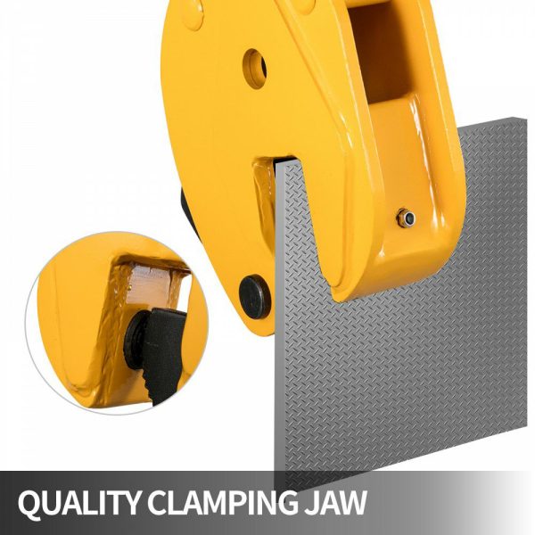 Lifting Clamp 11000Lbs/5T, Working Load Vertical Plate Clamp 0-1.2inch/30mm Jaw Opening, Industrial Steel Plate Clamp Sheet Metal Lifting Clamp Plate Lifting Clamp Handling Lifting Equipment  |   Hoists & Winches & Rigging Hoists & Winches & Rigging Hoists & Winches & Rigging