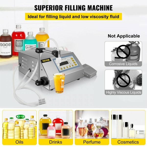 Liquid Filling Machine Digital Control Pump Filling Machine GFK160 Bottle Filling Machine 2-3500ml Digital Filling  |   Filling & Sealing Machine Filling & Sealing Machine Filling & Sealing Machine