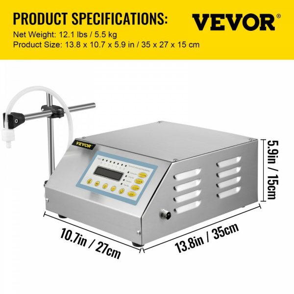 Liquid Filling Machine Digital Control Pump Filling Machine GFK160 Bottle Filling Machine 2-3500ml Digital Filling  |   Filling & Sealing Machine Filling & Sealing Machine Filling & Sealing Machine