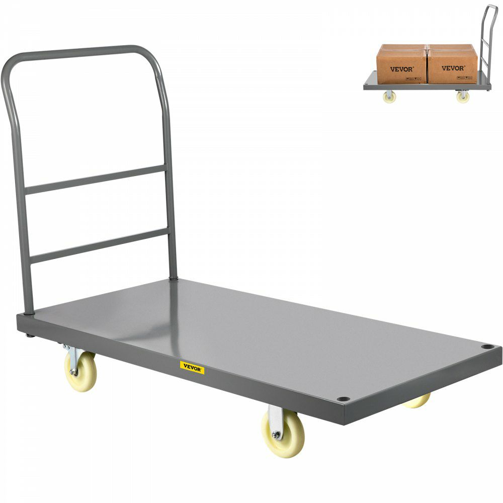 Platform Truck 2000 lbs Capacity 47″ x 24″ x 32″ Flatbed Cart Hand Truck  |   Dollies & Movers Dollies & Movers Dollies & Movers