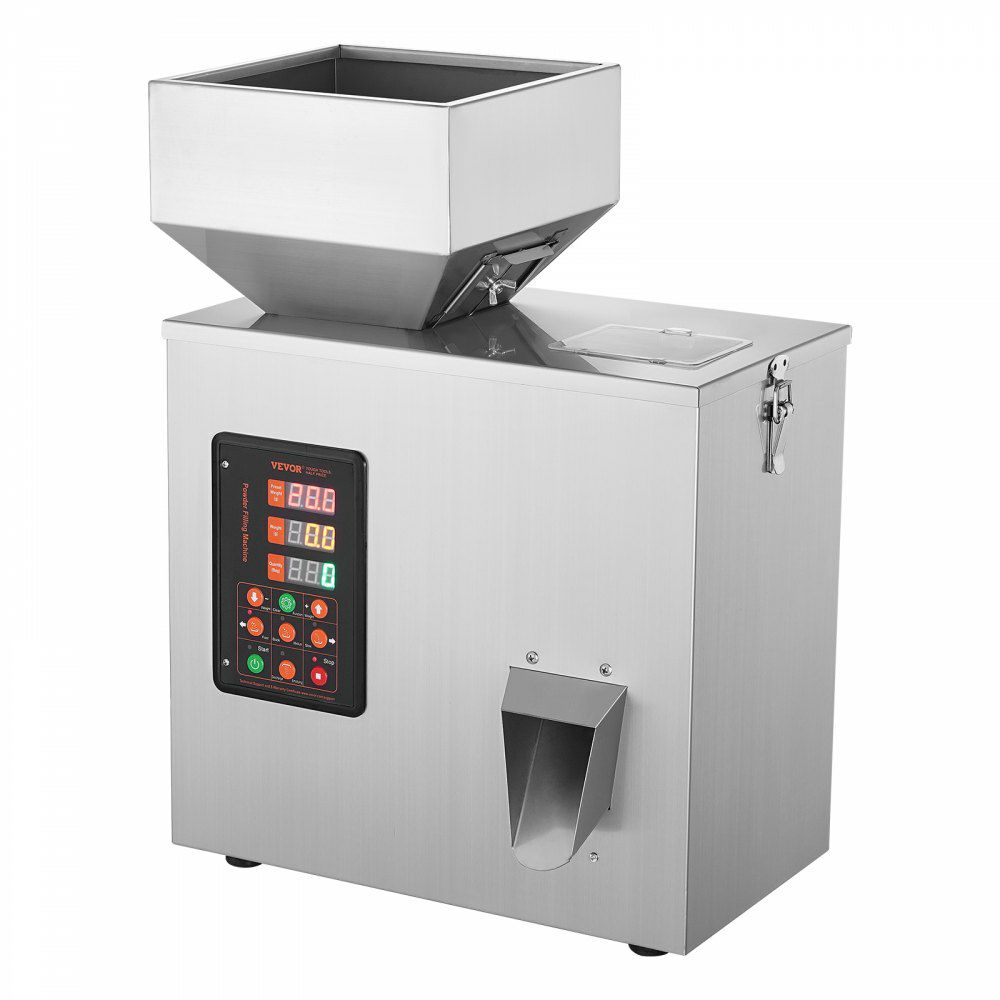 Powder Filling Machine, 0.002-0.22lbs/1-100g, Automatic Intelligent Particle Weighing Filling Machine, Bottle Bag Powder Filler Particle Dispenser for Tea Seeds Grains Powder Flour Beans Glitter  |   Filling & Sealing Machine Filling & Sealing Machine Filling & Sealing Machine