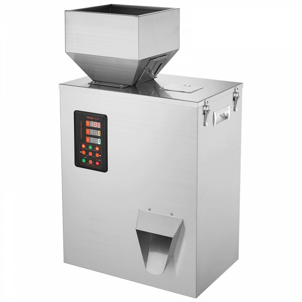 Powder Filling Machine, 0.022-1.1lbs/10-500g, Automatic Intelligent Particle Weighing Filling Machine, Bottle Bag Powder Filler Particle Dispenser for Tea Seeds Grains Powder Flour Beans Glitter  |   Filling & Sealing Machine Filling & Sealing Machine Filling & Sealing Machine