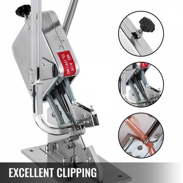 U-shape Sausage Clipper Clipping Machine, Manual Sausage Clipper, Portable Clipping Machine with 8000PCS U-shape Clips, for Supermarkets Bakeries Cafe Shops  |   Filling & Sealing Machine Filling & Sealing Machine Filling & Sealing Machine