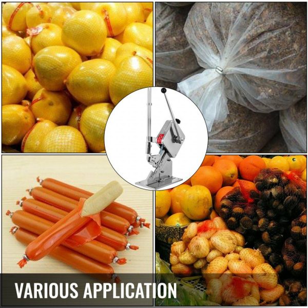 U-shape Sausage Clipper Clipping Machine, Manual Sausage Clipper, Portable Clipping Machine with 8000PCS U-shape Clips, for Supermarkets Bakeries Cafe Shops  |   Filling & Sealing Machine Filling & Sealing Machine Filling & Sealing Machine