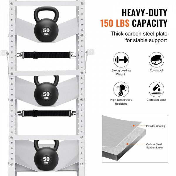 Refrigerant Tank Rack, with 3 x 30-50lb Bottle Tanks, Cylinder Tank Rack 14.56×12.99×1.96 in, Refrigerant Cylinder Rack Gas Cylinder Racks and Holders for Freon, Gases, Oxygen, Nitrogen  |   Shelving & Storage Material Handling Shelving & Storage